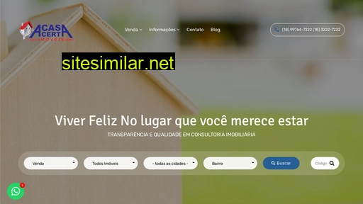 acasacerta.com.br alternative sites