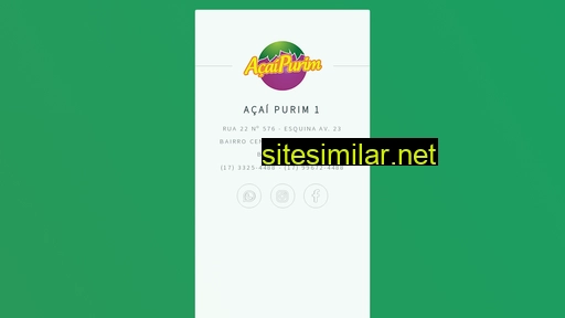 acaipurim.com.br alternative sites