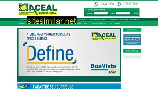 aceal.com.br alternative sites