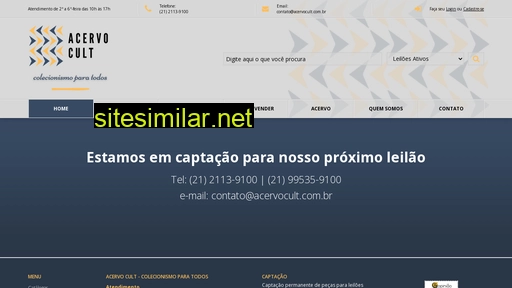 acervocult.com.br alternative sites