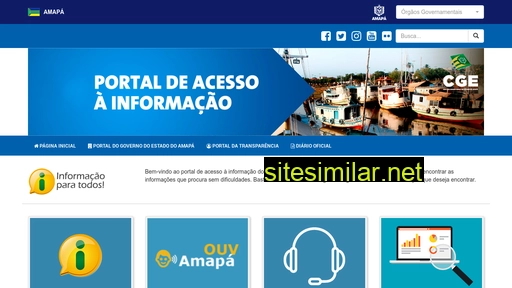 acessoainformacao.ap.gov.br alternative sites