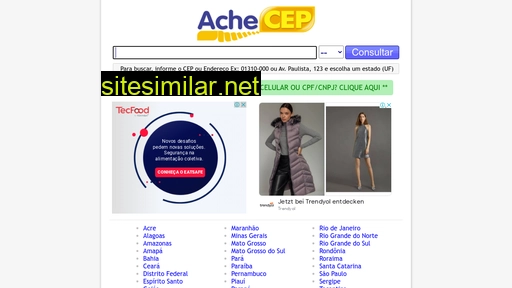 achecep.com.br alternative sites