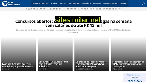 acheconcursos.com.br alternative sites