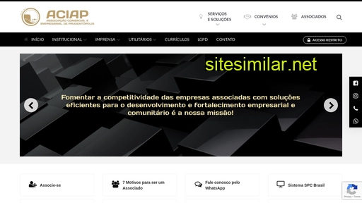 aciap.org.br alternative sites