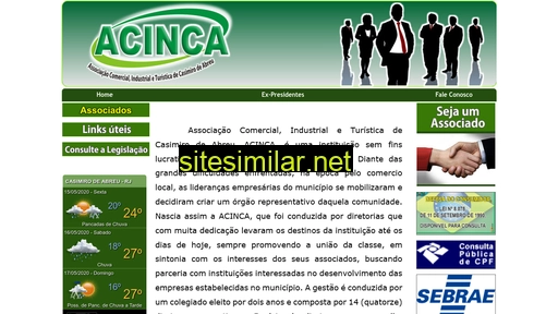 acinca.com.br alternative sites