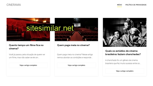 acinerama.com.br alternative sites