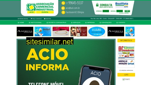 aciolimpia.com.br alternative sites