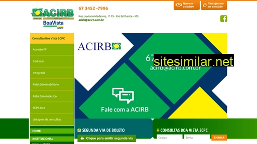 acirb.com.br alternative sites