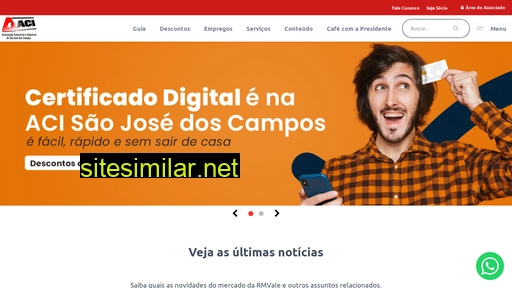 acisjc.com.br alternative sites