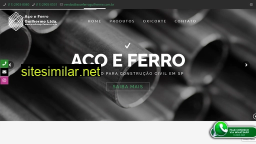 acoeferroguilherme.com.br alternative sites
