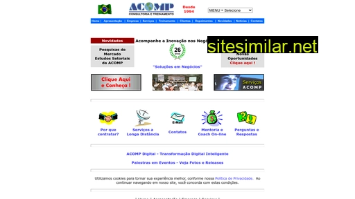 acomp.com.br alternative sites