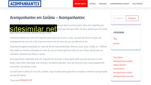 acompanhantex.com.br alternative sites