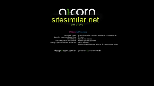 acorn.com.br alternative sites