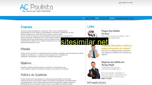 acpaulista.com.br alternative sites