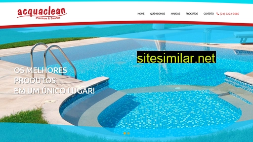 acquacleanpiscinas.com.br alternative sites