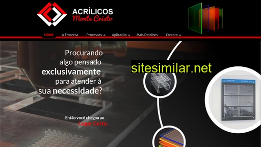 acrilicosmontecristo.com.br alternative sites