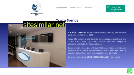 acrilicoworld.com.br alternative sites
