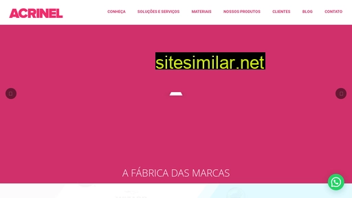 acrinel.com.br alternative sites