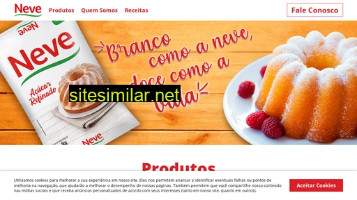 acucarneve.com.br alternative sites