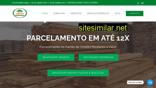 adersonmadeiras.com.br alternative sites
