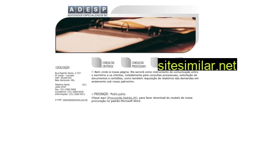 adespnet.com.br alternative sites