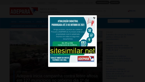 adepara.pa.gov.br alternative sites