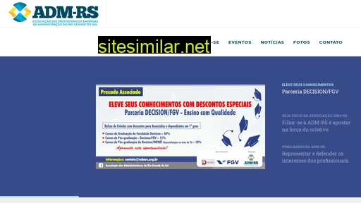 admrs.org.br alternative sites