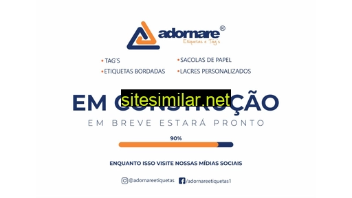 adornareetiquetas.com.br alternative sites
