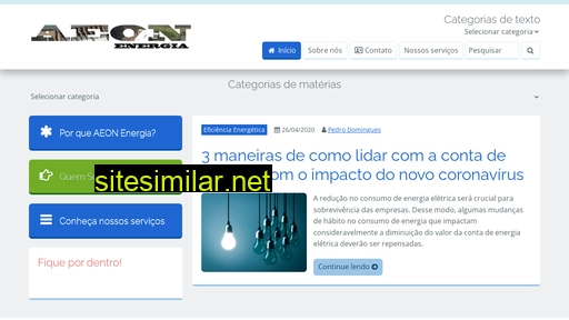 aeonenergia.com.br alternative sites