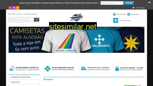 aerocaststore.com.br alternative sites