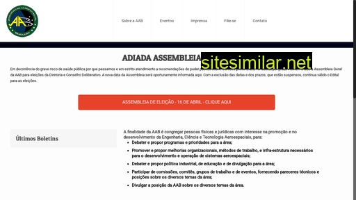 aeroespacial.org.br alternative sites