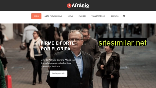 afranio.org.br alternative sites