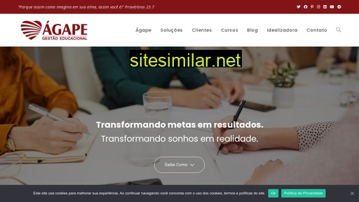 agapegestaoeducacional.com.br alternative sites