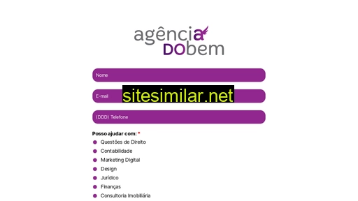 agenciadobem.com.br alternative sites
