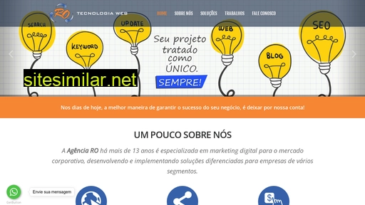agenciaro.com.br alternative sites