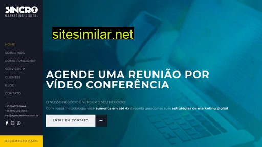 agenciasincro.com.br alternative sites
