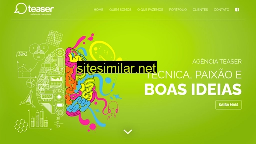 agenciateaser.com.br alternative sites