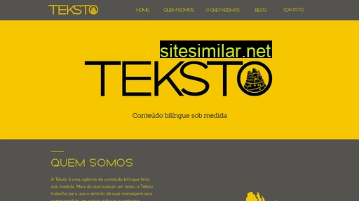 agenciateksto.com.br alternative sites