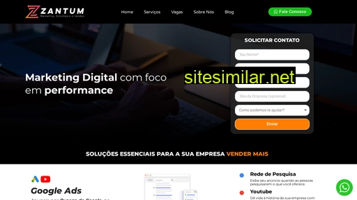 agenciazantum.com.br alternative sites