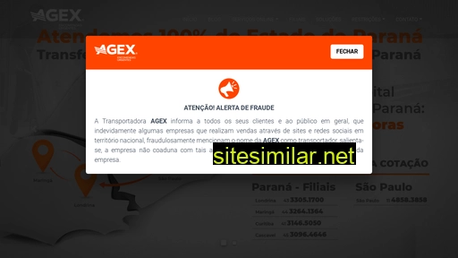 agex.com.br alternative sites