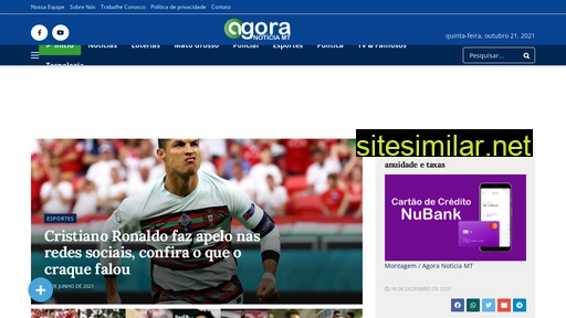 agoranoticiamt.com.br alternative sites