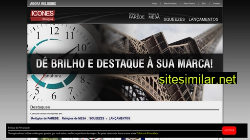 agorarelogios.com.br alternative sites