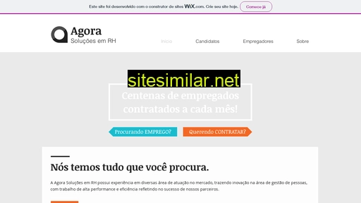 agorarh.com.br alternative sites