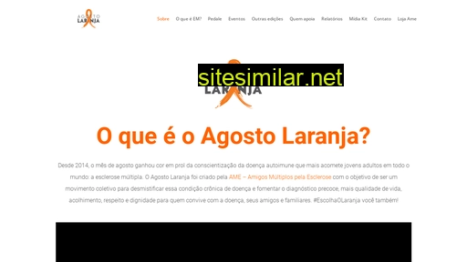 agostolaranja.org.br alternative sites