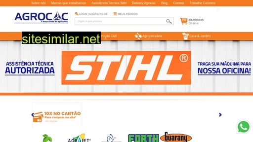 agrocac.com.br alternative sites