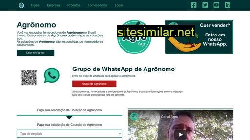 agronomo.agr.br alternative sites