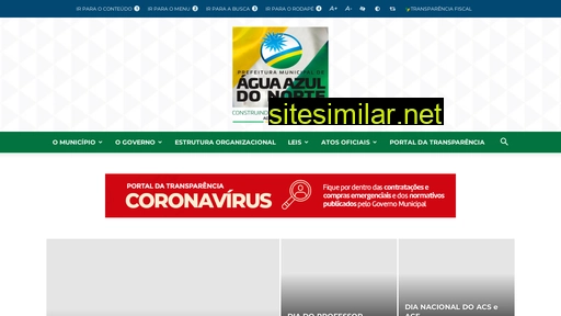 aguaazuldonorte.pa.gov.br alternative sites