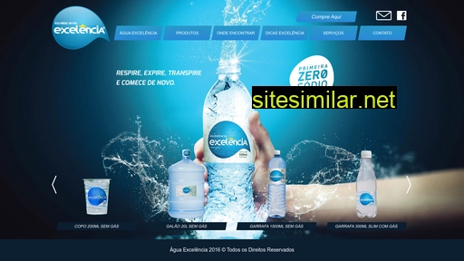 aguaexcelencia.com.br alternative sites