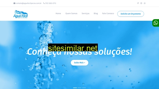 aguafacilpocos.com.br alternative sites