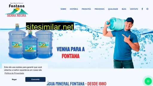 aguafontana.com.br alternative sites